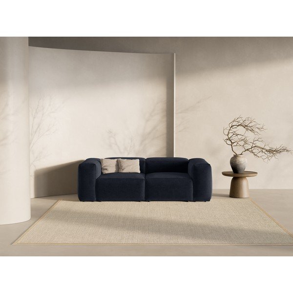 Canapea albastru-închis 224 cm Bergamo – Cosmopolitan Design-image-1