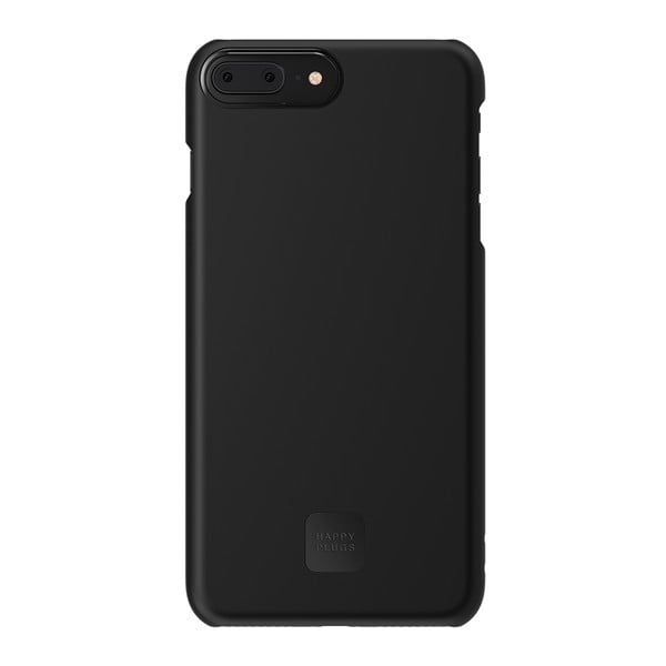 Husă protecție telefon pentru iPhone 7 și 8 Plus Happy Plugs Slim, negru