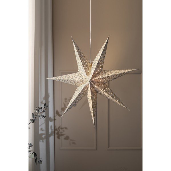 Decorațiune luminoasă de Crăciun albă suspendată Baroque – Markslöjd-image-1