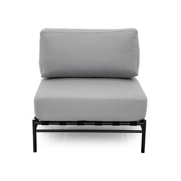 Modul de canapea de grădină gri deschis (de mijloc) Dandy – Sit Sit-image-2