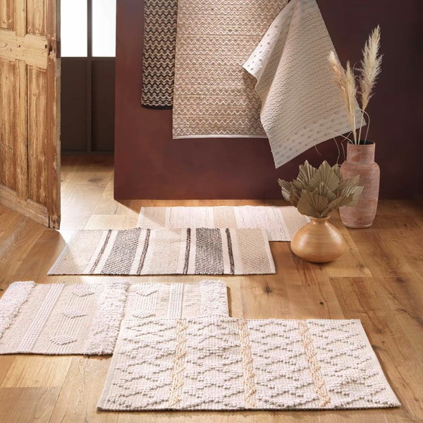 Covor crem lavabil 60x90 cm Silves – douceur d'intérieur-image-2