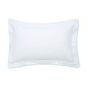 Față de pernă din bumbac satinat Bianca Luxury, 50 x 75 cm, alb