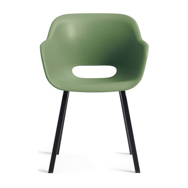 Scaune de grădină verzi 2 buc. din metal/din plastic Noa Duo – Keter-image-3