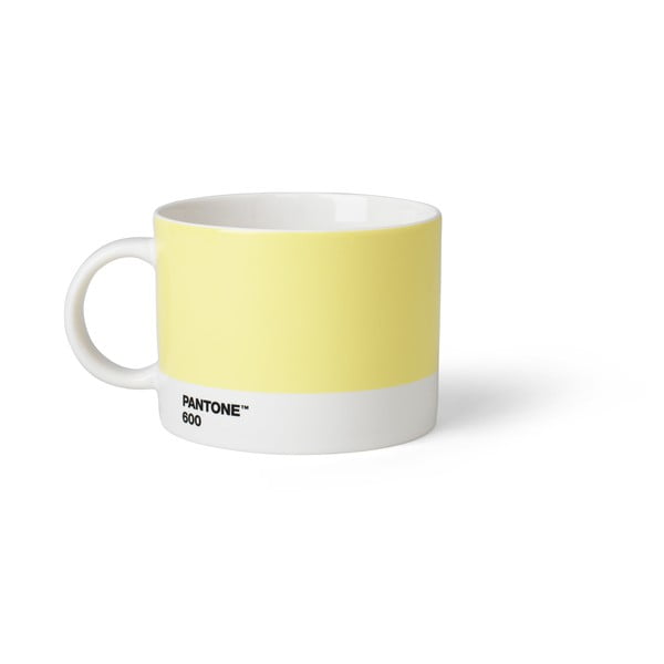 Cană galben-deschis din ceramică 475 ml Light Yellow 600 – Pantone