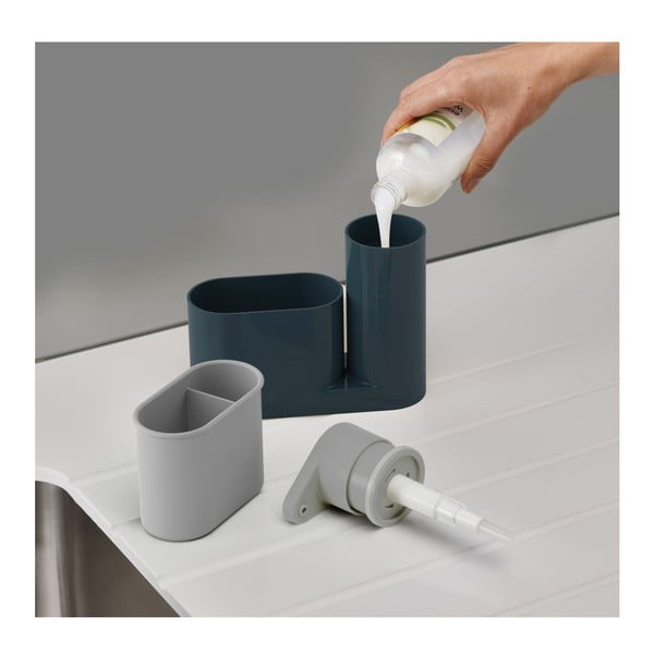 Suport pentru detergenți Joseph Joseph SinkBase, gri-image-3