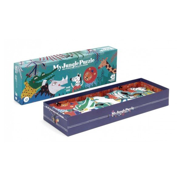 Puzzle lung Londji Junglă, 22 piese-image-2