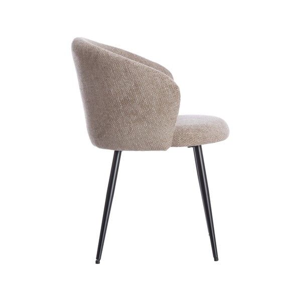 Set de scaune de sufragerie bej 2 buc. din metal Radaja – Light & Living-image-3