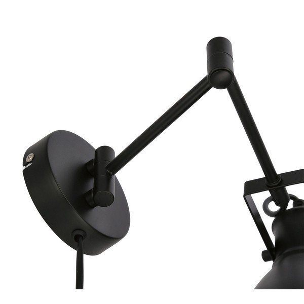 Aplică de perete neagră din metal Espera – Candellux Lighting-image-2