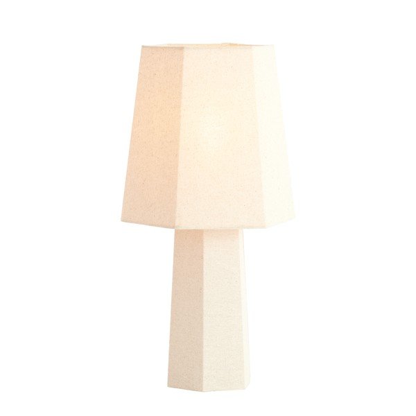 Veioză crem cu abajur textil (înălțime 50 cm) Musabo – Light & Living-image-1