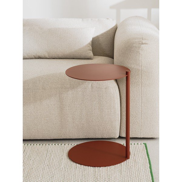 Măsuță auxiliară rotundă din oțel 41x40 cm Ande – noo.ma-image-4