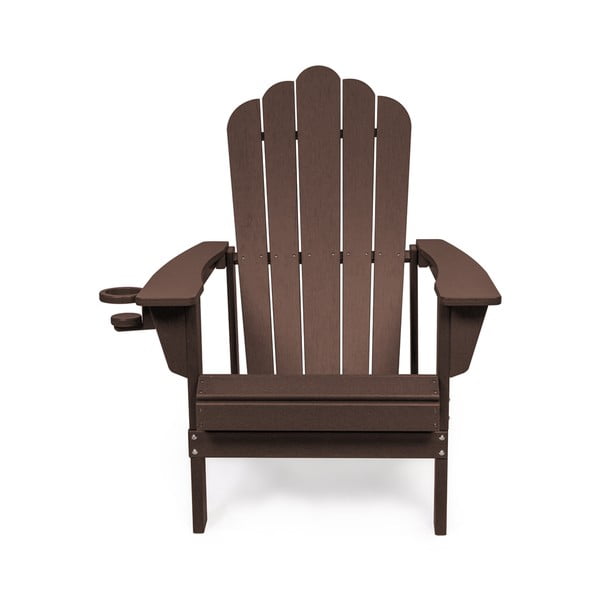 Fotoliu de grădină maro din plastic Adirondack – Bonami Selection-image-2