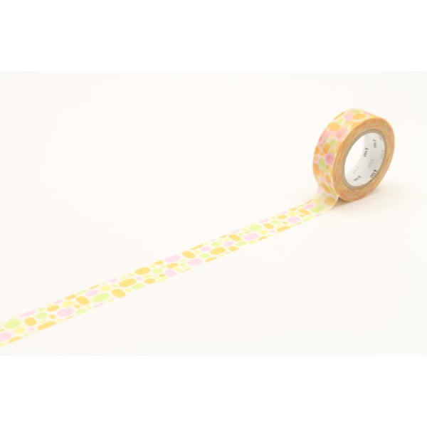 Bandă decorativă Washi MT Masking Tape Therese, rolă 10 m-image-1