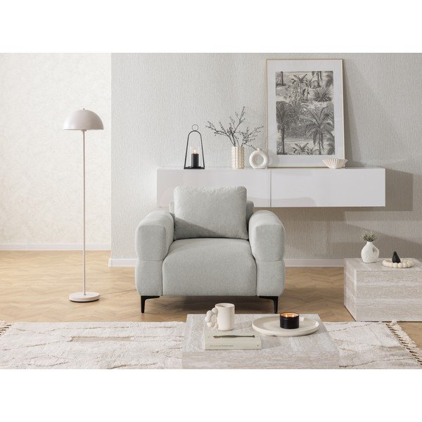 Fotoliu gri deschis Helio – Ropez-image-1