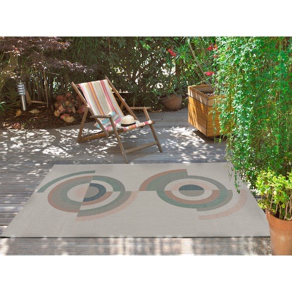 Covor de exterior crem 77x150 cm Breno – Universal-image-1