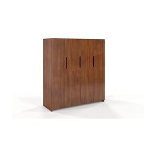 Dulap din lemn de fag maro Skandica Bergman, 170 x 180 cm