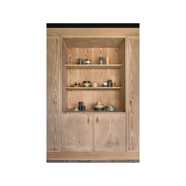 Cană alb-verde din porțelan 350 ml Evig – Villa Collection-image-1