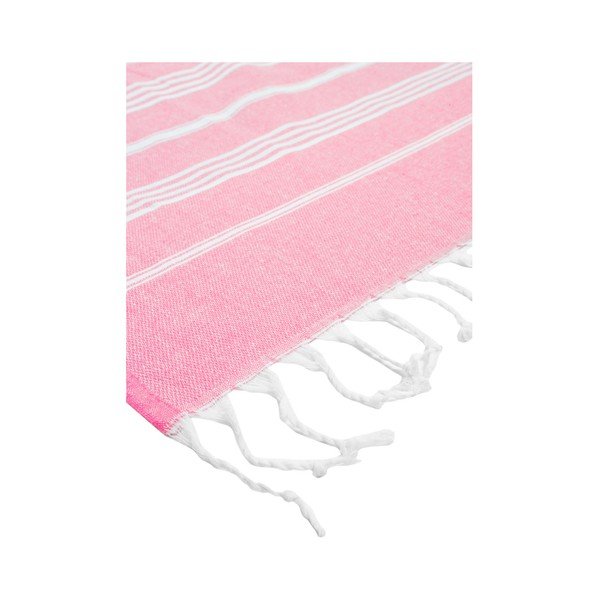 Prosop baie hammam Kate Louise Classic, 180 x 100 cm, roz-image-3