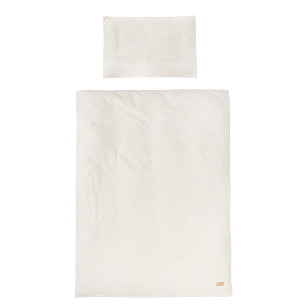 Lenjerie de pat pentru copii pentru pătuț 100x135 cm Seashells – Roba