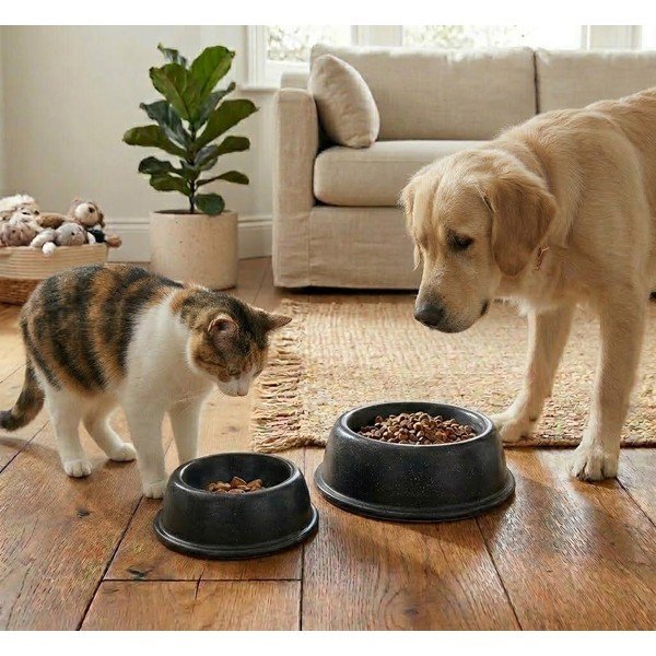 Bol pentru animale pentru animale de companie din gresie ceramică ø 21 cm – Casafina-image-2