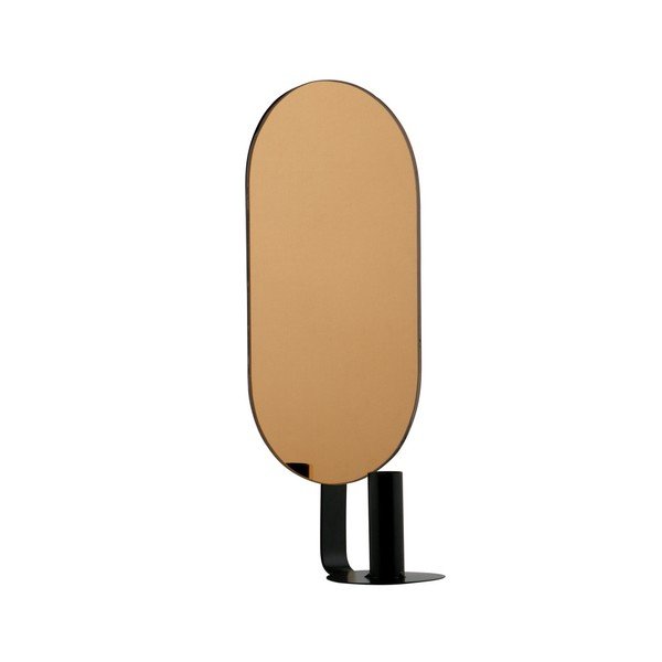 Sfeșnic pentru perete cu oglindă decorativă De Eekhoorn Emily, lungime 37 cm-image-2