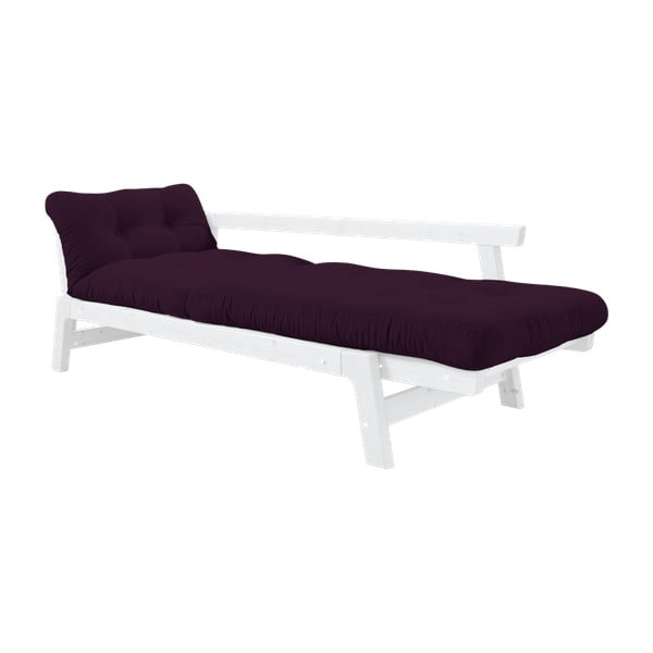 Canapea extensibilă Karup Step White/Purple Plum-image-4