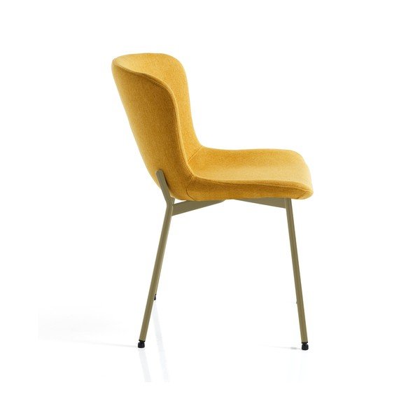 Scaune de dining galben-ocru 2 buc. Snug – Tomasucci-image-2
