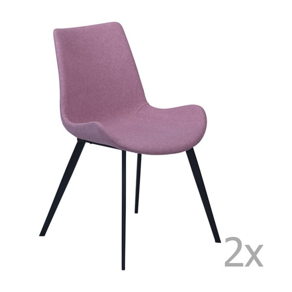 Set 2 scaune DAN-FORM Hype, roz