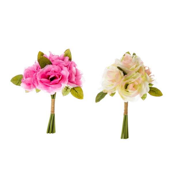Set 2 flori artificiale  Unimasa Rose Bouque