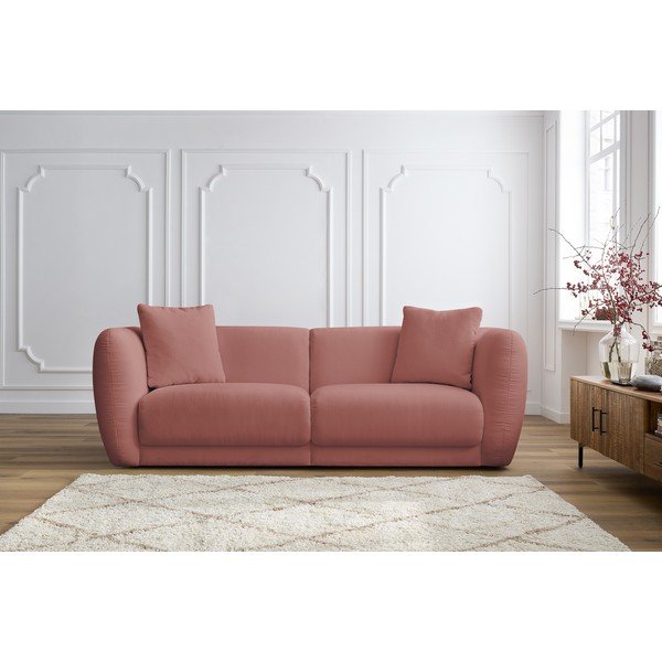 Canapea roz 230 cm Bourbon – Bobochic Paris-image-1