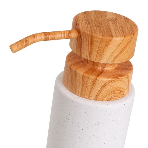 Set de accesorii de baie alb din ceramică – Casa Selección-image-1