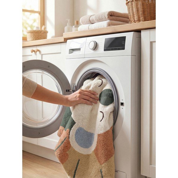 Covor pentru copii crem lavabil/țesut manual din bumbac 140x200 cm Snuggle Rio – Hanse Home-image-2