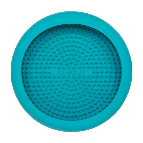 Covoraș de lins pentru animale de companie UFO Turquoise – LickiMat-image-3