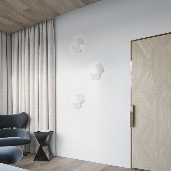 Aplică de perete albă Hiru – Sollux-image-1