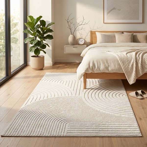 Covor crem 120x170 cm Whirl – ESTE-image-4