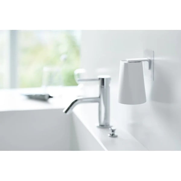 Suport cu pahar alb din plastic Film Hook – YAMAZAKI-image-1