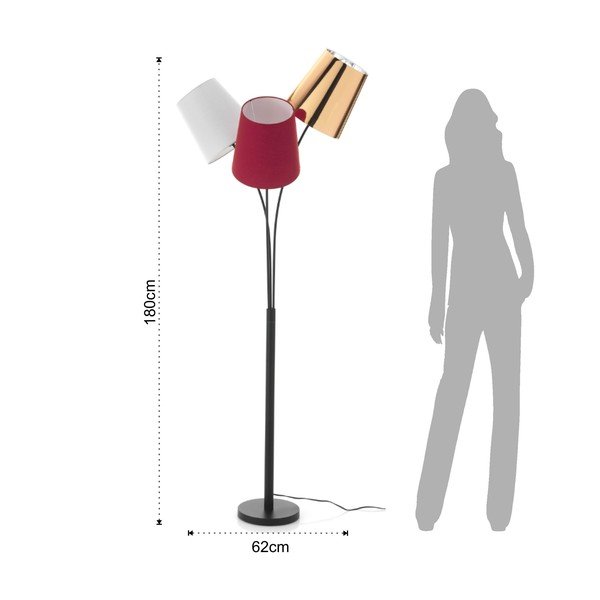 Lampadar 180 cm Tris - Tomasucci-image-2