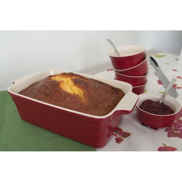 Tavă de copt, din ceramică Geminis, rotund 29 cm-image-1