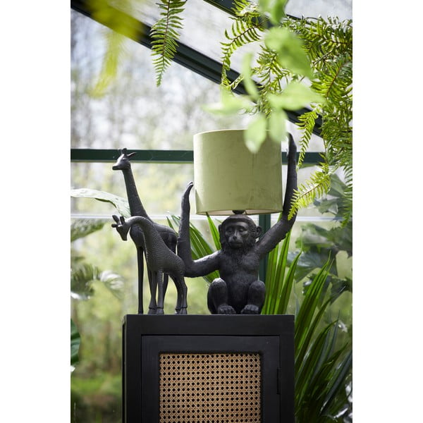 Veioză verde/negru (înălțime 51 cm) Monkey – Light & Living-image-1