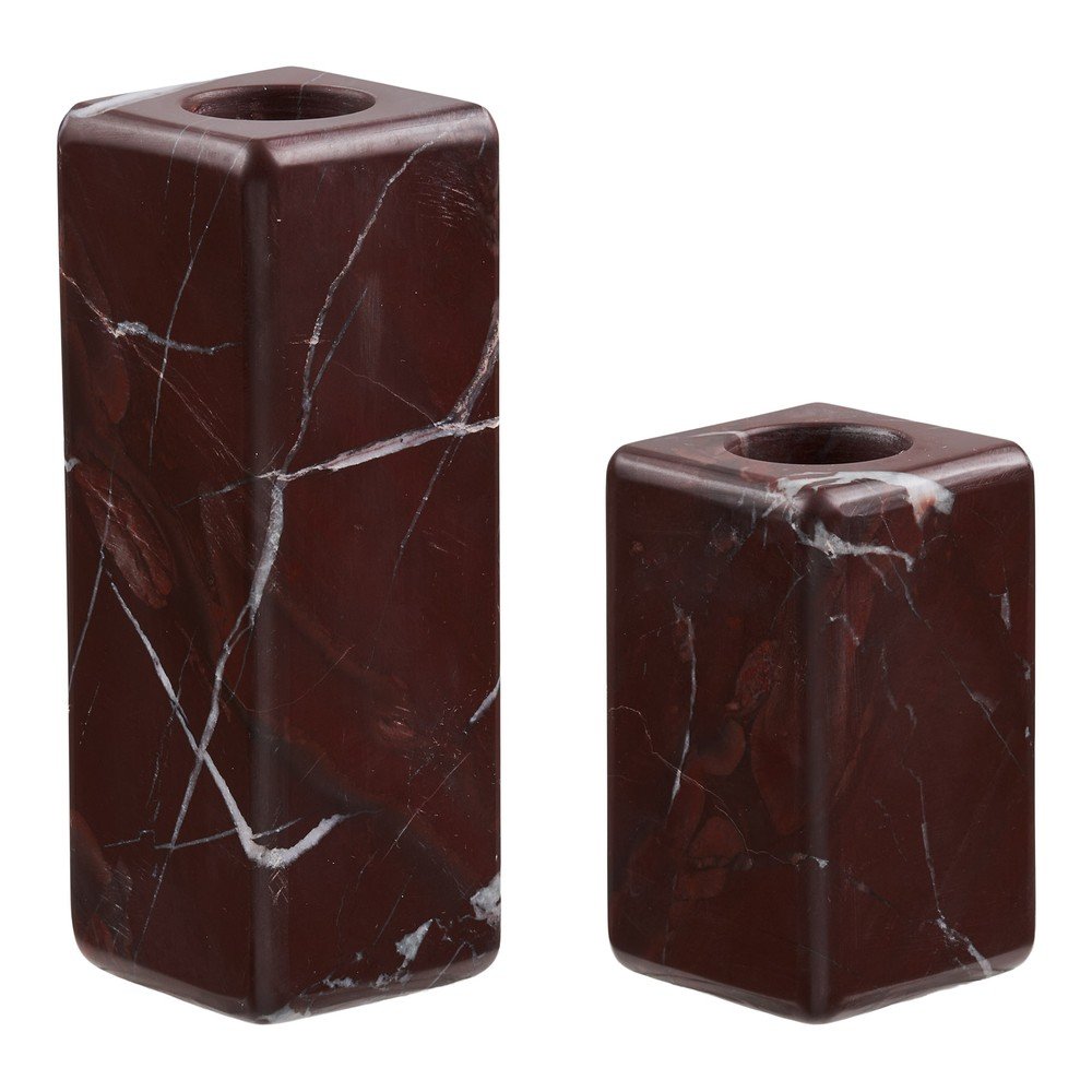 Sfeșnice 2 buc. din compozit mineral – House Nordic