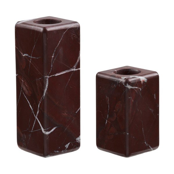 Sfeșnice 2 buc. din compozit mineral – House Nordic