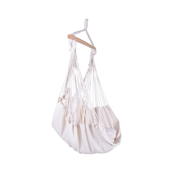 Fotoliu suspendat de grădină  crem capitonat Tobago – Garden Pleasure-image-2