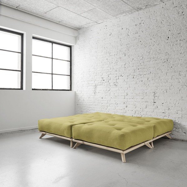 Suport pentru picioare Senza Natural/Avocado Green-image-3