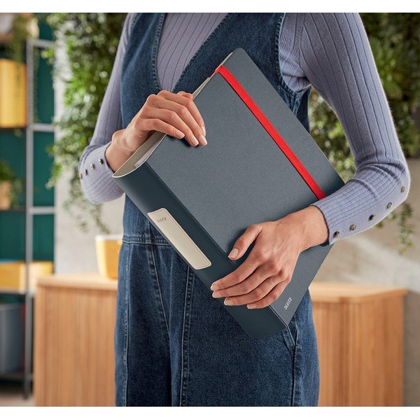 Biblioraft Leitz Cosy, A4, gri-image-1