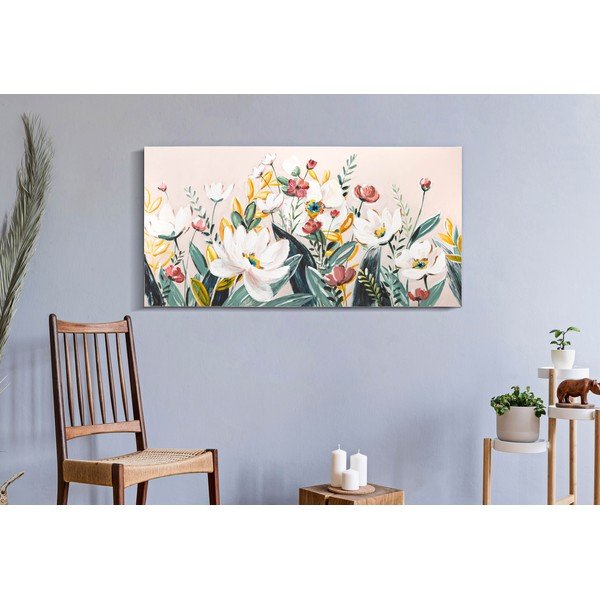 Tablou pictat manual 60x120 cm Florville – Mauro Ferretti-image-1