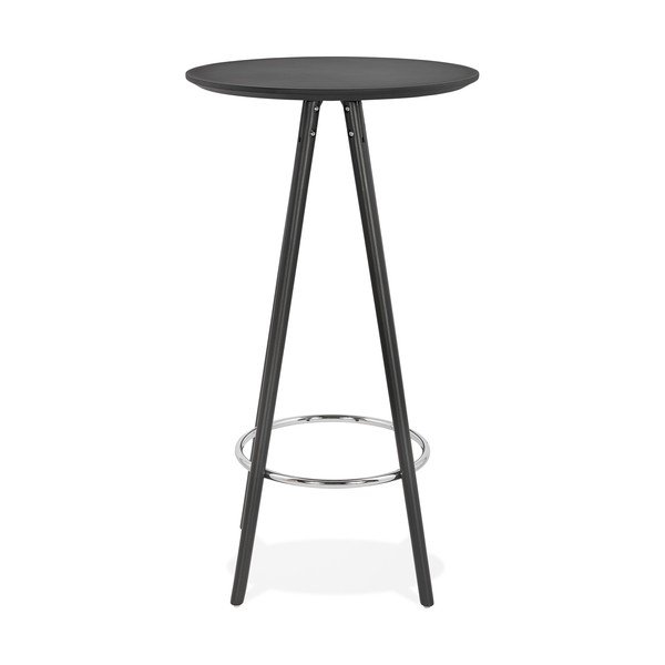 Masă de bar Kokoon Deboo, înălțime 110 cm, negru-image-1