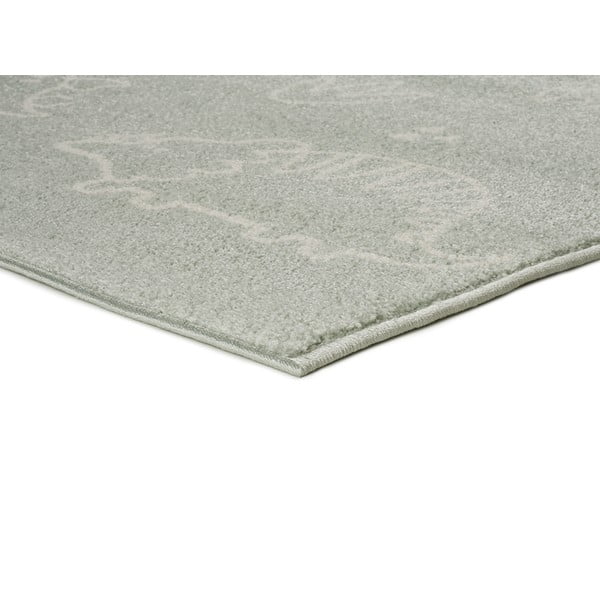 Covor pentru copii verde deschis 120x170 cm Beats – Universal-image-2