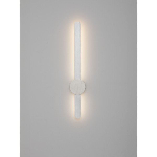 Aplică de perete argintiu-mat LED din aluminiu Norei – Nova Luce-image-3