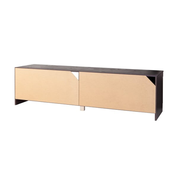 Comodă TV maro din lemn de pin 45x44 cm Cubrix – Støraa-image-2