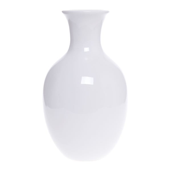 Vază din ceramică Ewax Tulip, înălțime 20 cm, alb
