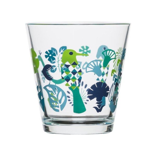 Set 4 pahare  Sagaform Fantasy 200 ml, verde-albastru-image-1